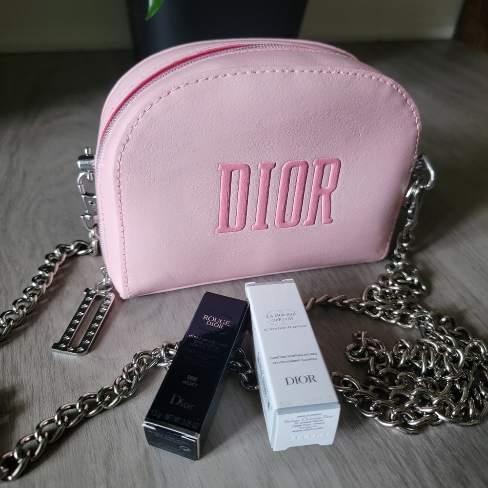 Authentic Dior beaute pouch pink - Picture 5 of 11